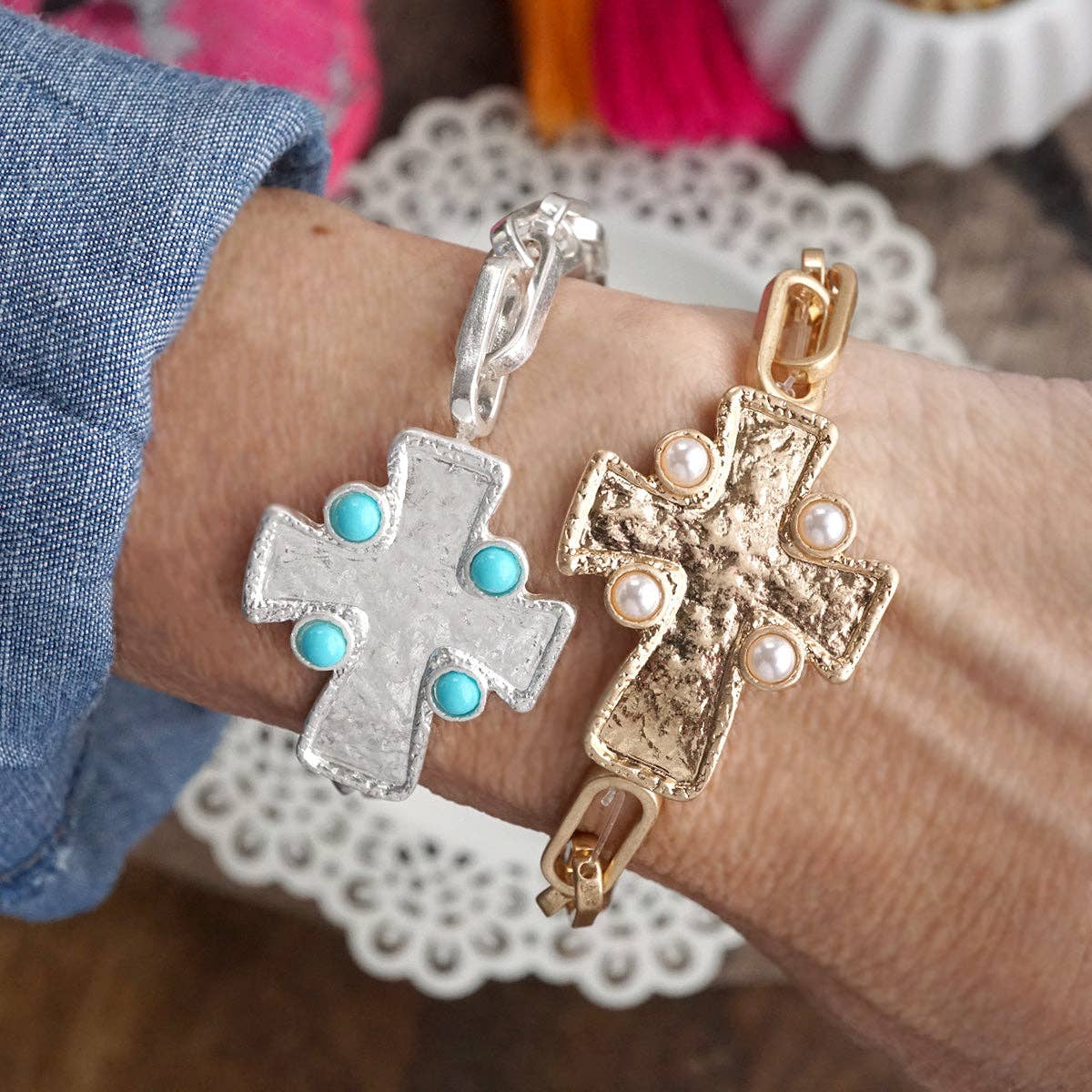 Grace in the Details – Byzantine Cross Pendant Necklace