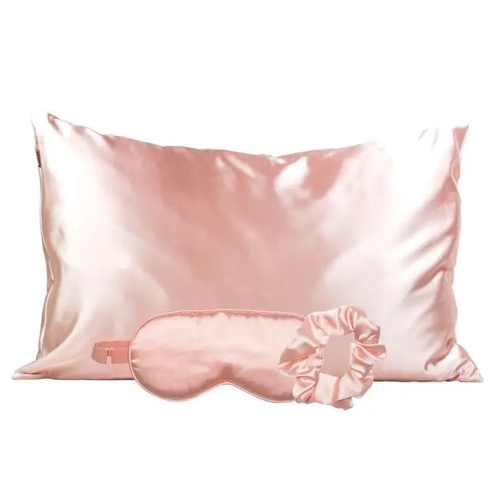 Kitsch Satin Sleep Set Blush