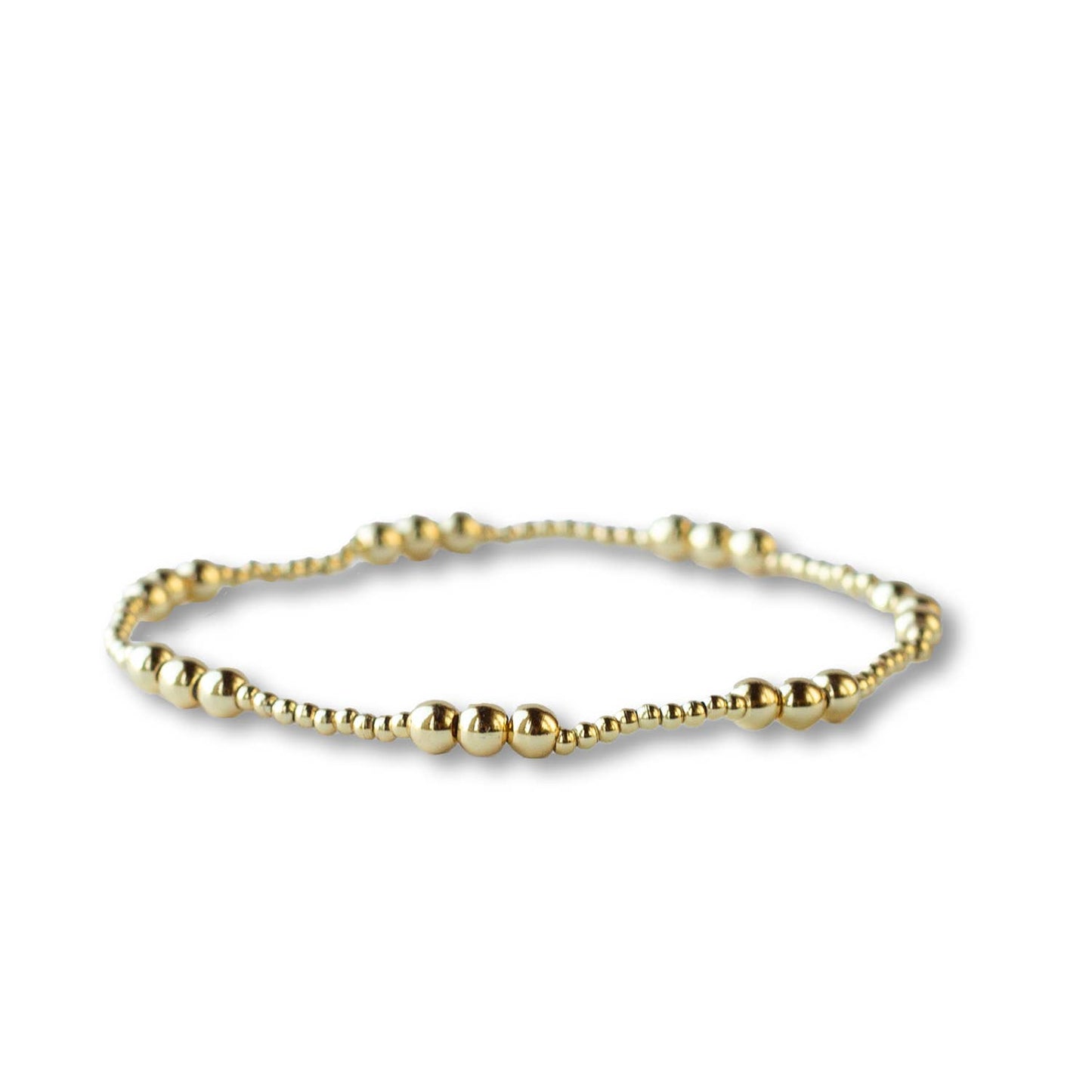 Gold Beaded Bracelets