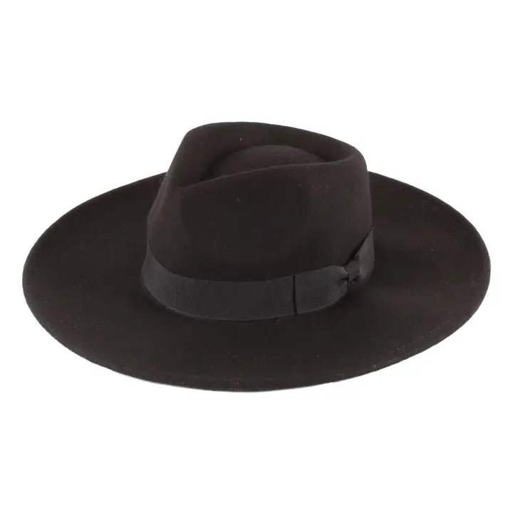 Black Fedora Hat