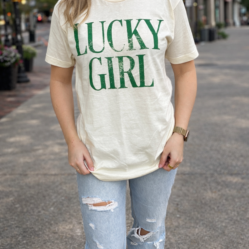 Lucky Girl Tee