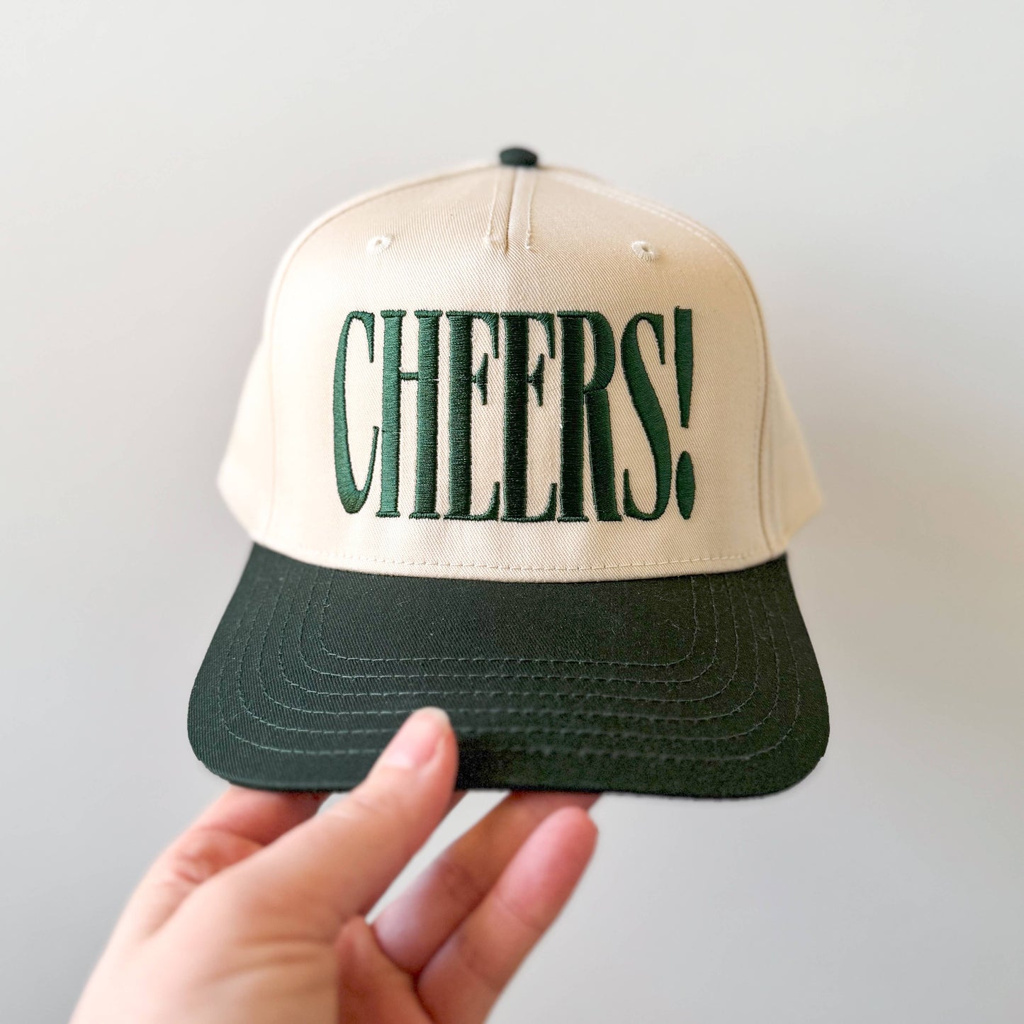 Cheers! St. Patrick's Vintage Embroidered Hat