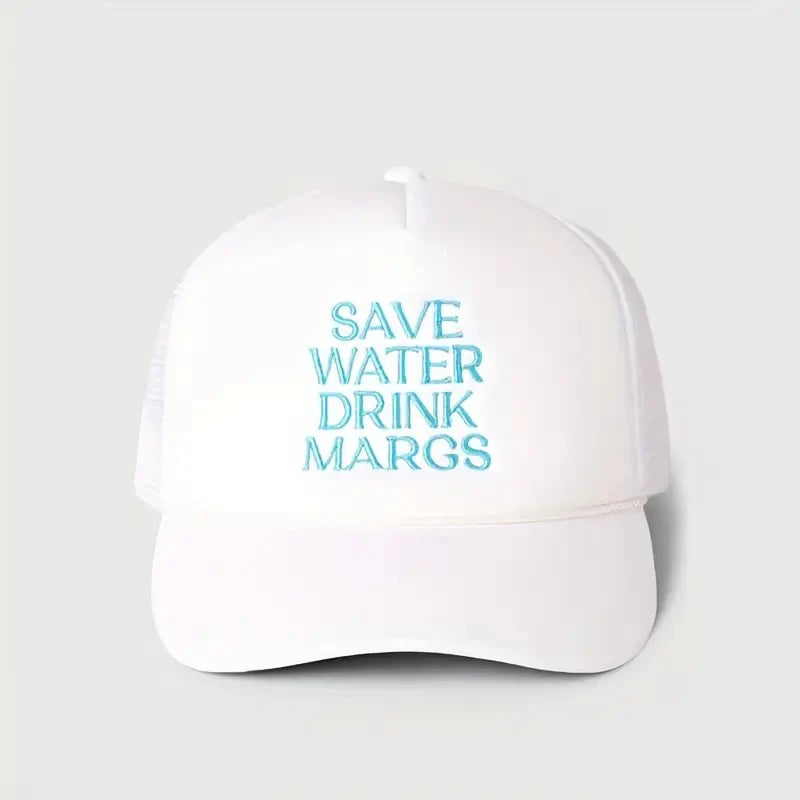 Save Water Drink Margs White