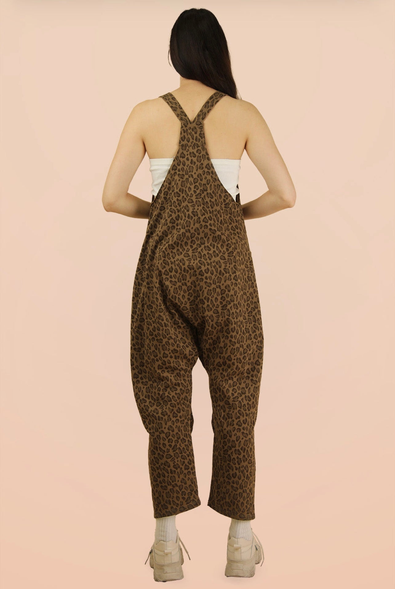Leopard Baggy Jumpsuit