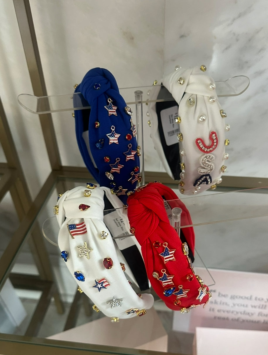 Red White & Blue Headband