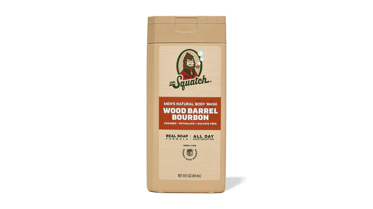 Dr. Squatch Wood Barrel Bourbon Body Wash