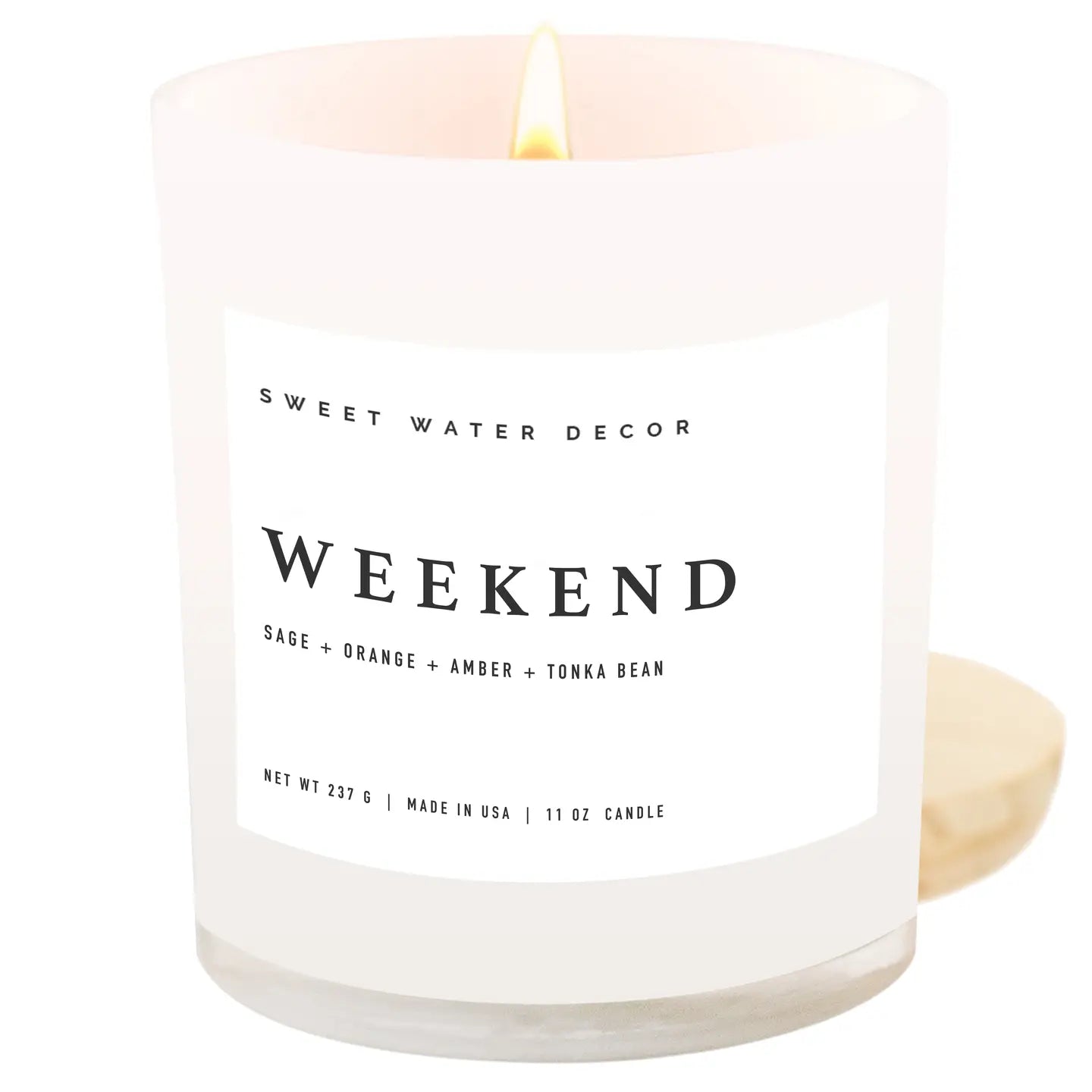 Sweet Water Decor 11 oz Weekend Candle