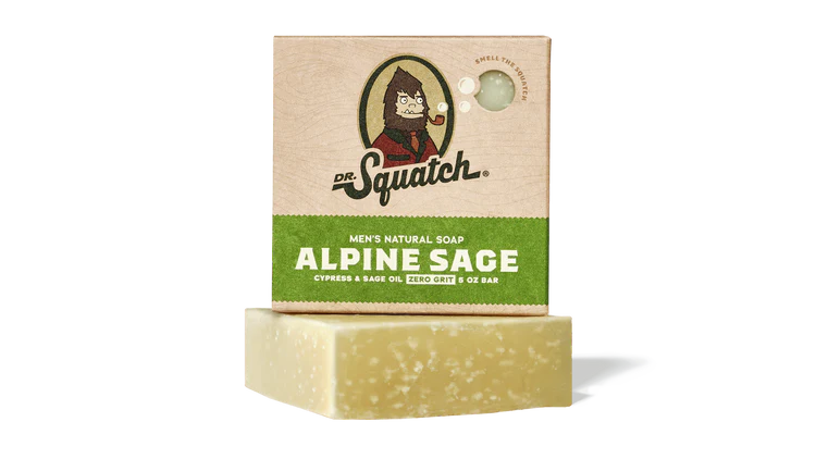 Dr. Squatch Alpine Sage Bar Soap
