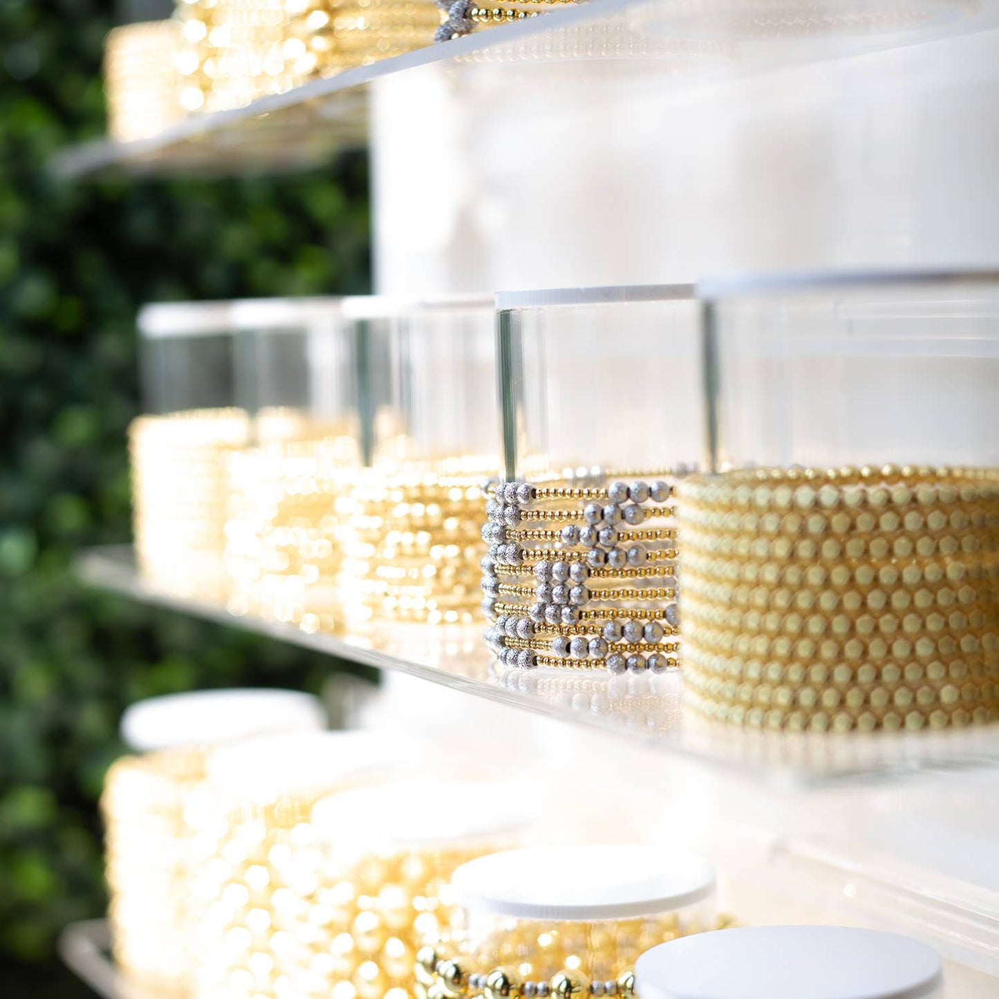 Gold Beaded Bracelets