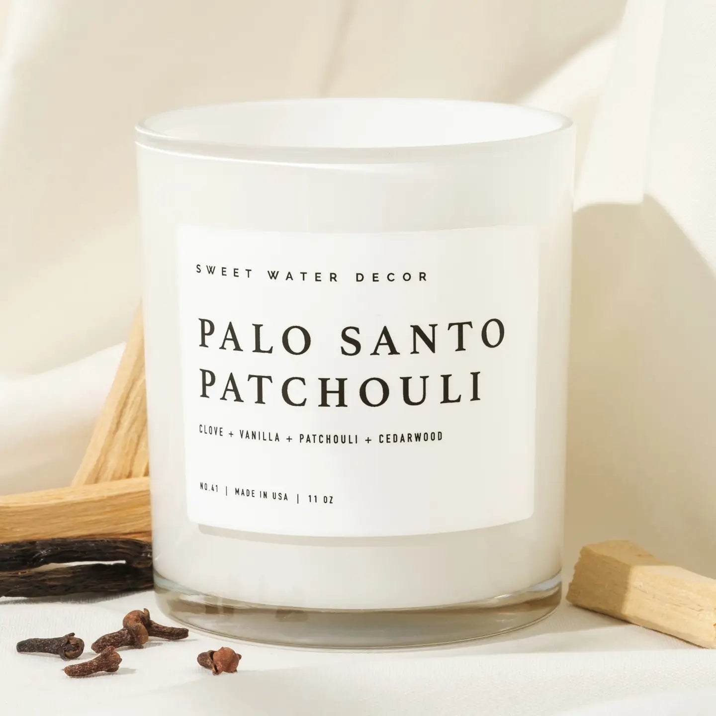 Sweet Water Decor 11 oz Palo Santo Patchouli Candle