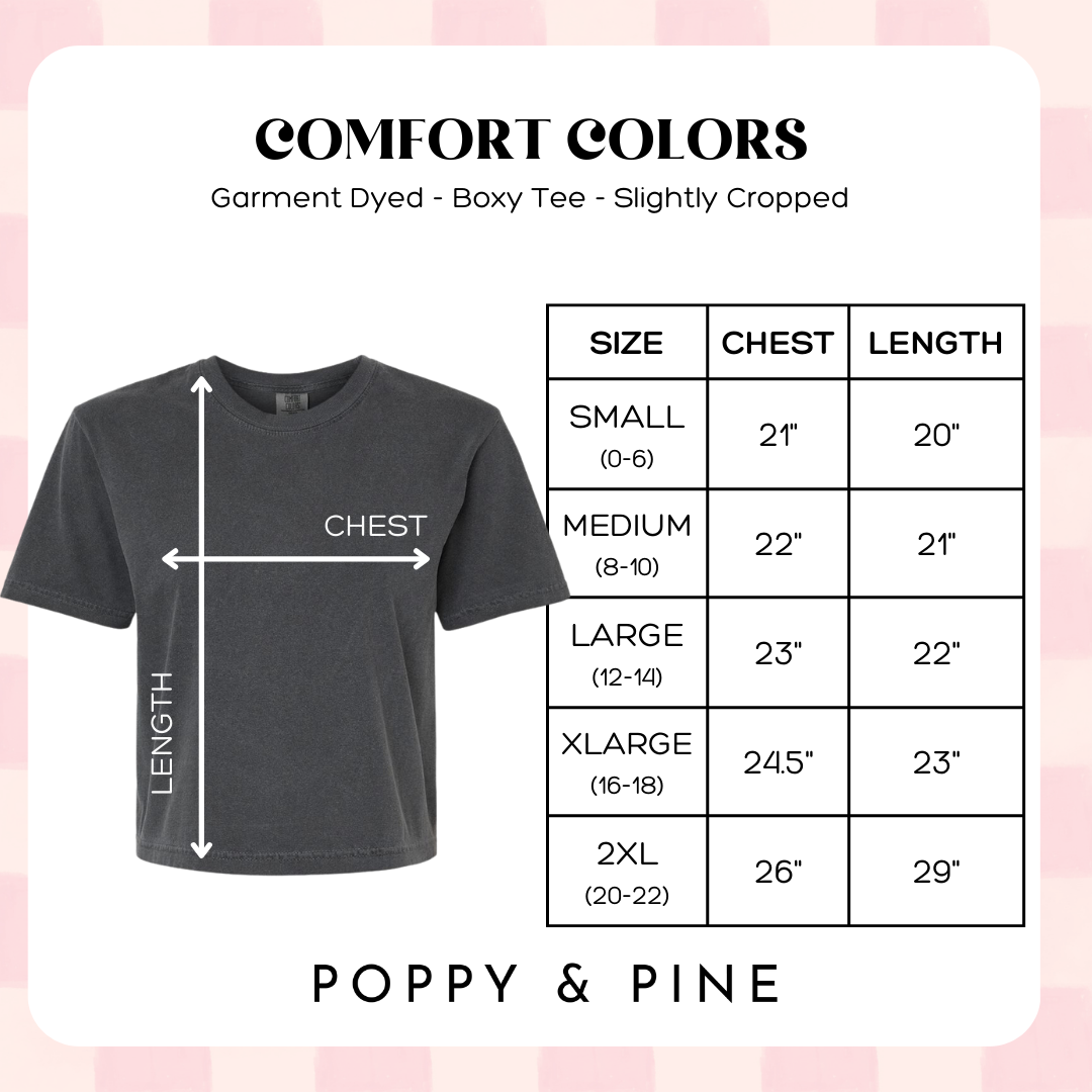 I Love Motherhood Cropped Tee