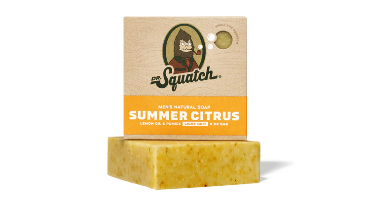 Dr. Squatch Summer Citrus Bar Soap