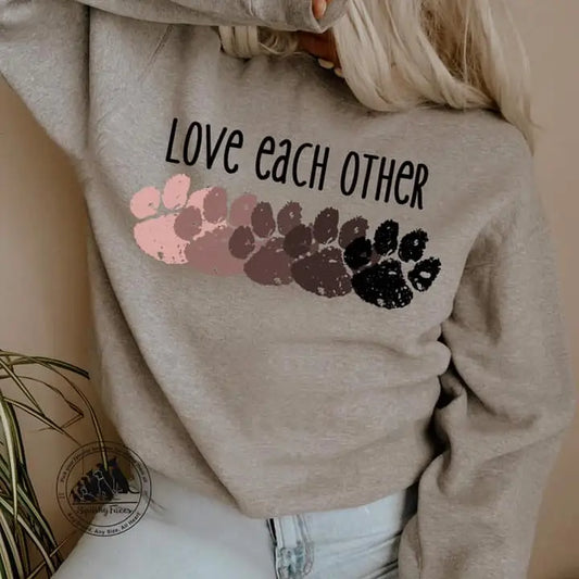 Love Each Other Paws