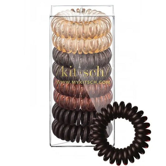 Kitsch Hair Coils 8 pk Brunette