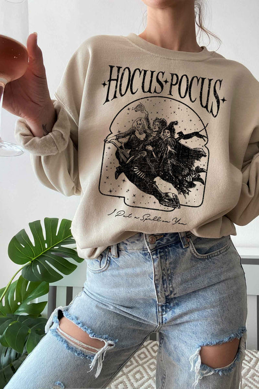 Hocus Pocus Sweatshirt Sand