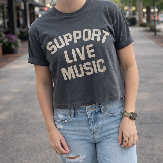 Support Live Music Tee