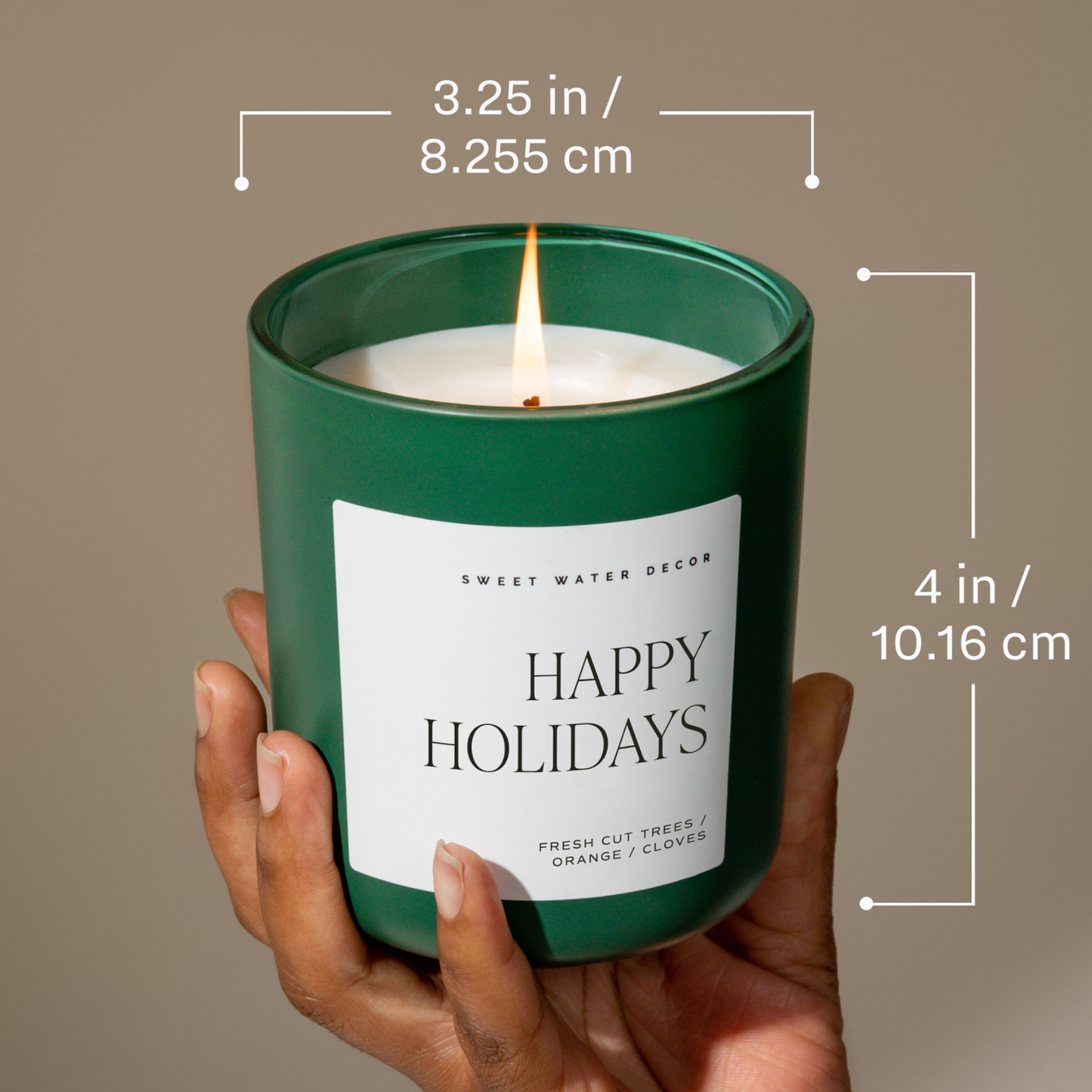 Christmas Cookies 15 oz Soy Candle, Matte Jar