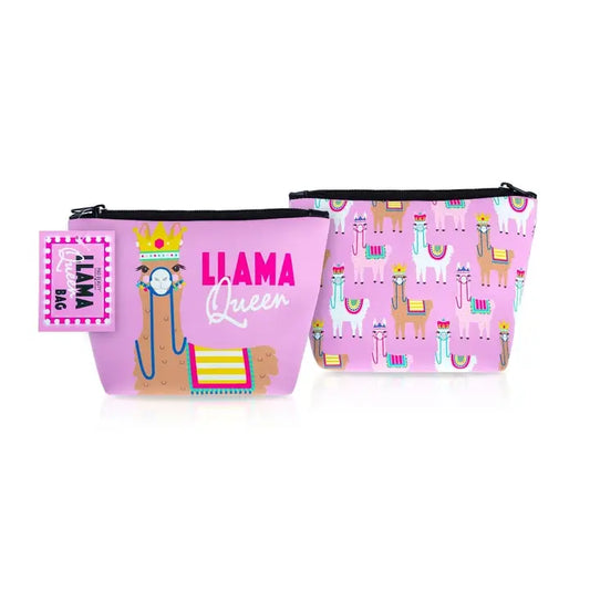 Llama Queen Cosmetic Bag
