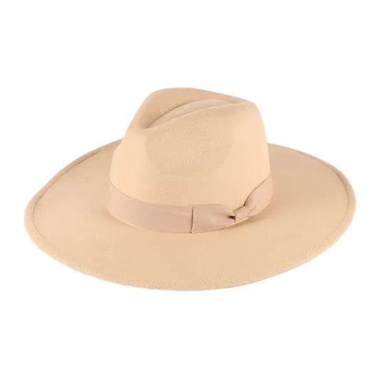 Tan Fedora Hat