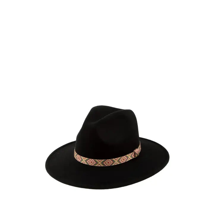 Multi-Aztec Band Fedora Hat
