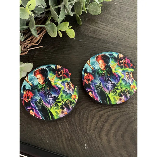 Hocus Pocus Neoprene Car Coaster Set