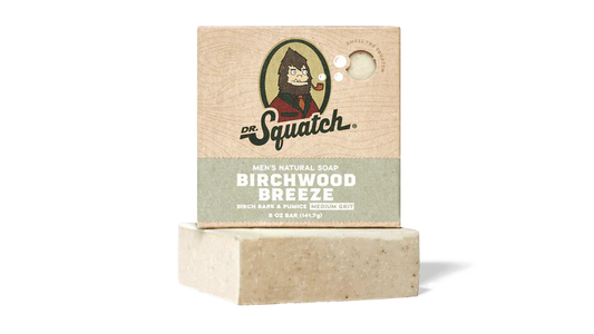 Dr. Squatch Birchwood Breeze Bar Soap