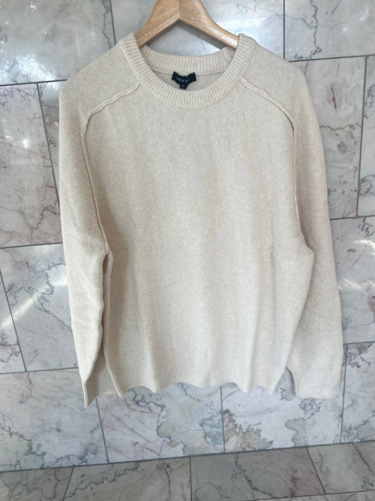 Round Neck Sweater Taupe