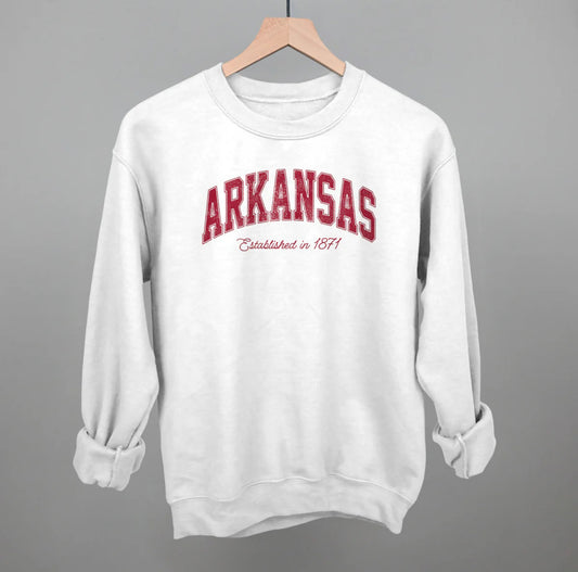 Arkansas Varsity Arch Sweatshirt