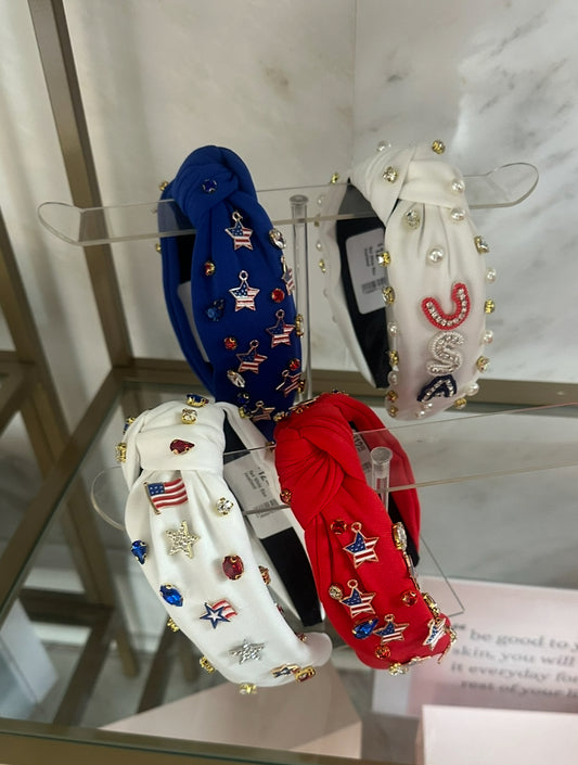 Red White & Blue Headband