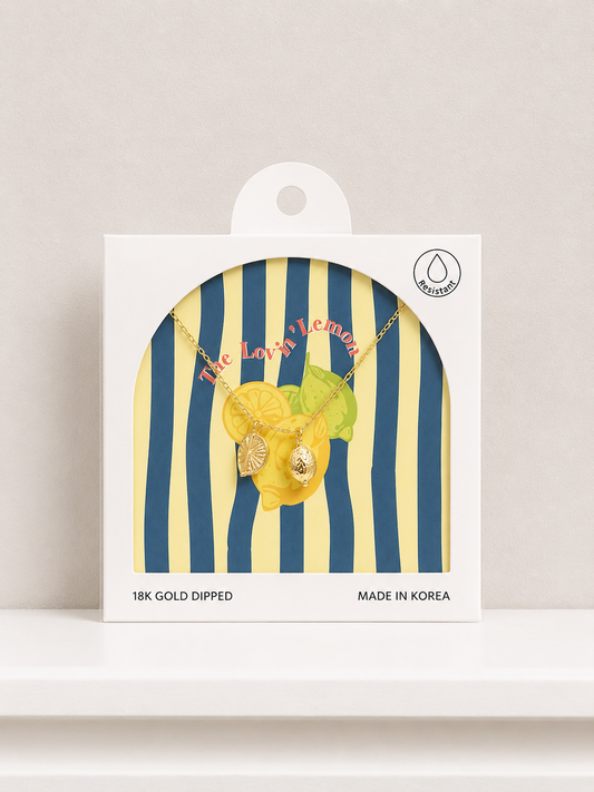 Lemon Charm Necklace