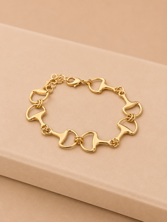 Gold Link Bracelet