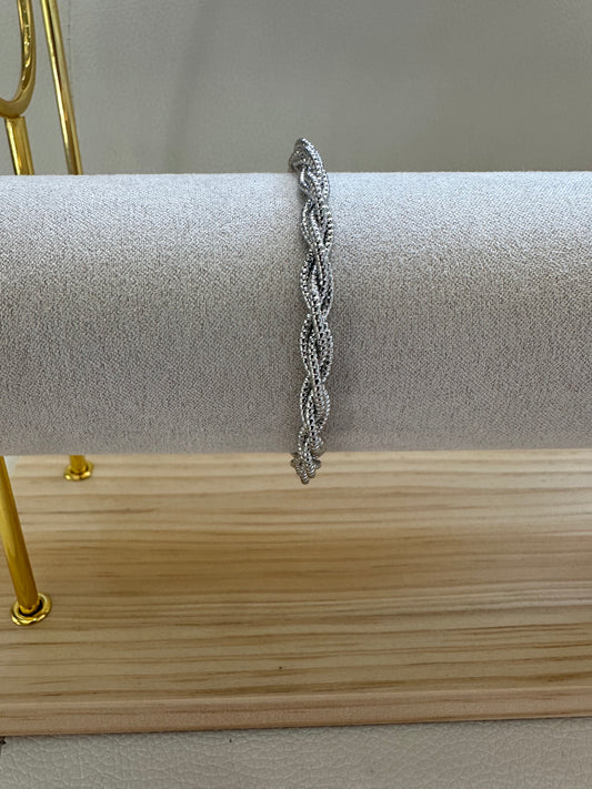 Silver Shimmer Cuff