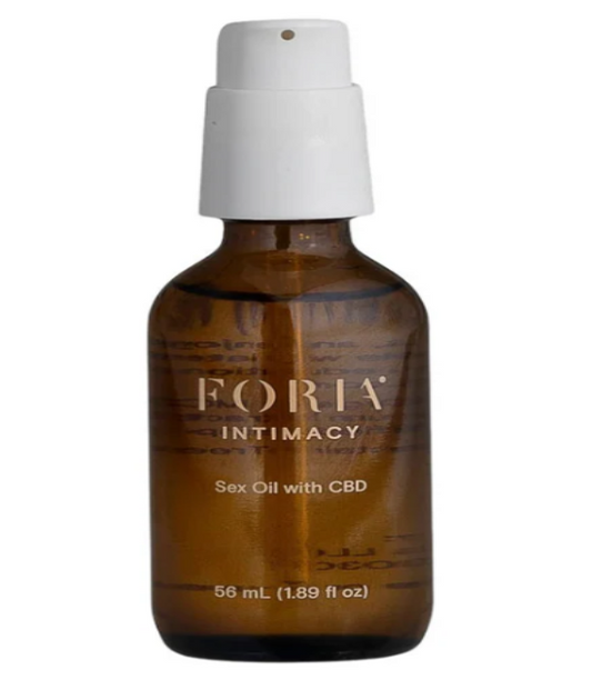 Foria Intimacy Sex Oil with CBD 2 Oz.