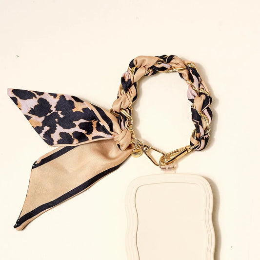 Cheetah Call Me Later Phone Scarf