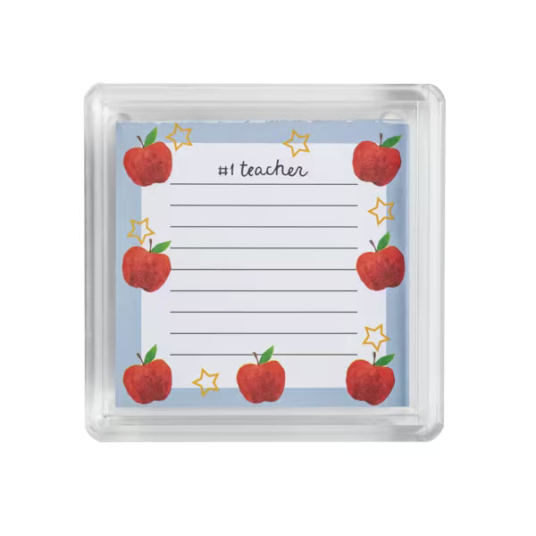 Apples Teacher Notepad Set