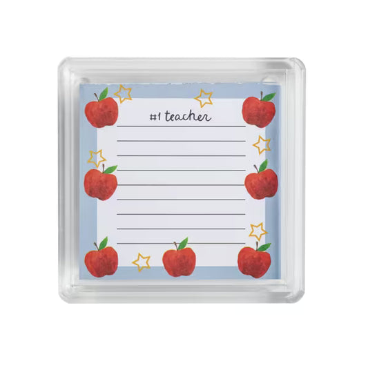 Apples Teacher Notepad Set