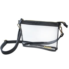 Capri Design Black & Gold Small Crossbody