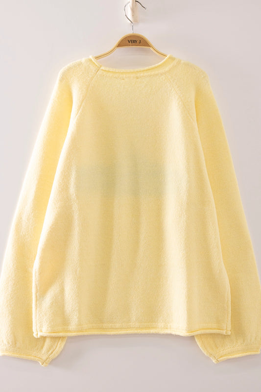 Fish Intarsia Cozy Sweater