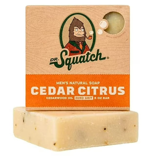 Dr. Squatch Cedar Citrus Bar Soap