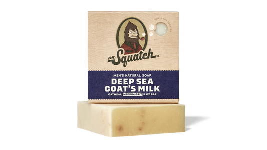 Dr. Squatch Deep Sea Goat's Milk Bar Soap