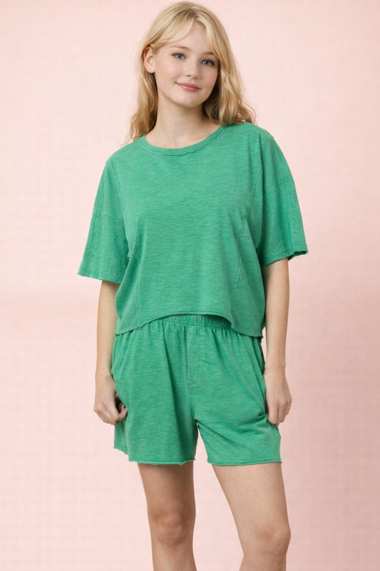 Seafoam Two Piece Set