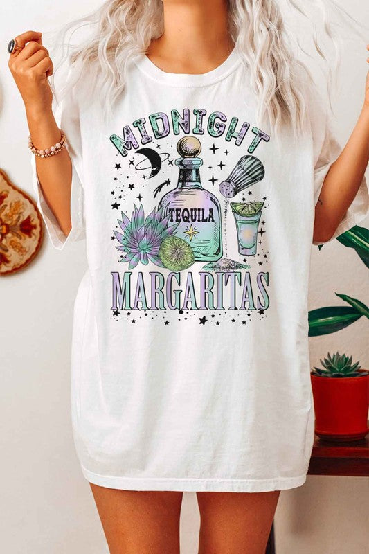 White Midnight Margaritas Tee