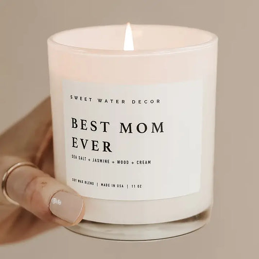 Sweet Water Decor 11 oz Best Mom Ever Candle
