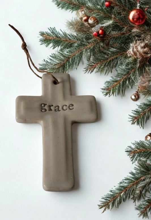 Mudpie Christmas Ornament ( Grace)