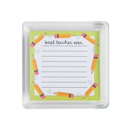 Pencils Teacher Notepad Set
