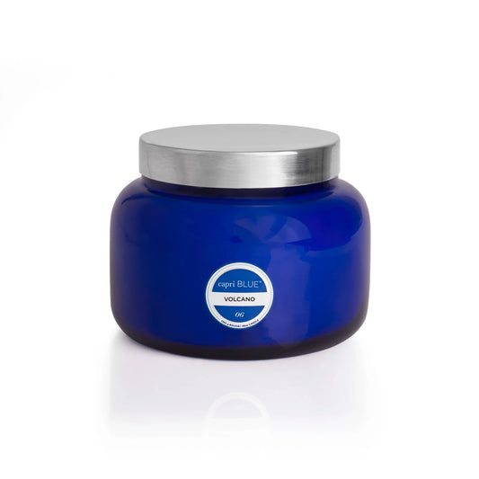 48 oz Jumbo Blue Signature Jar Volcano
