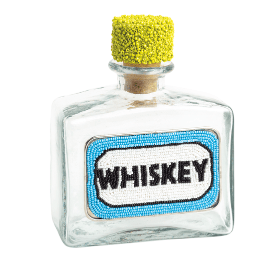 Whiskey Beaded Decanter
